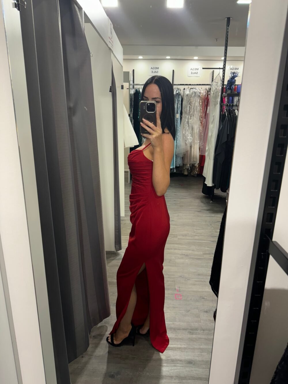 Mirah NBM1024 Gown By Nicoletta - Red - Image 3