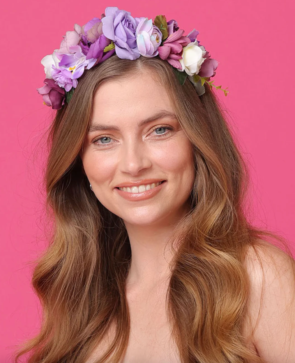 Esmerelda Headpiece - Lilac